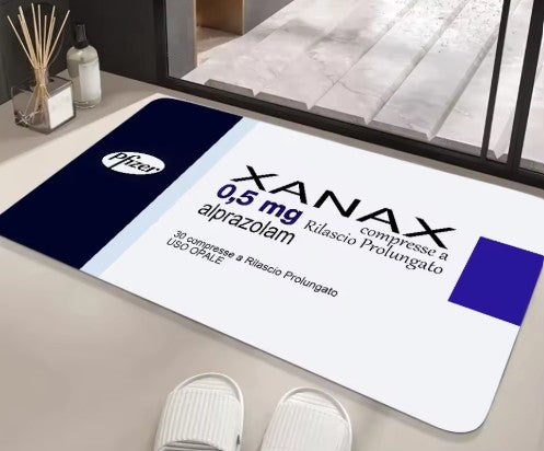 Xanax Bath Mat